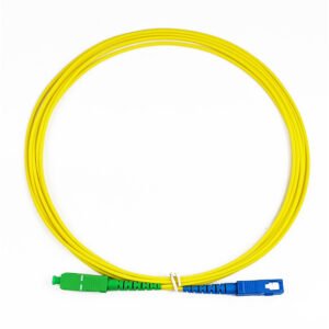 Syrotech SC/UPC to SC/APC Fiber Optic Patch Cord | Single Mode Duplex | High Return Loss (>60dB) | Variable Lengths